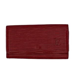 Louis Vuitton Vintage Authentic Red Keyholder